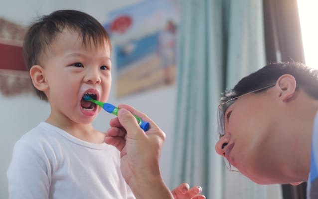 Toddler Toothbrush, Toothworks Dental Clinics